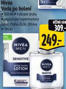Albert Nivea Voda po holení nabídka