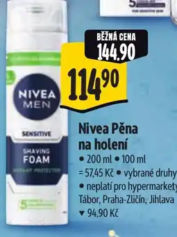 Albert Nivea Pěna na holení nabídka