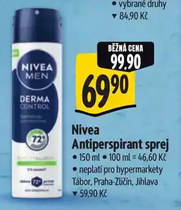 Albert Nivea Antiperspirant sprej nabídka