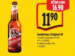 Albert Gambrinus Original 10 nabídka