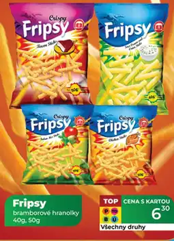 Tamda Foods Fripsy bramborové hranolky nabídka