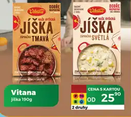 Tamda Foods Vitana jíška nabídka