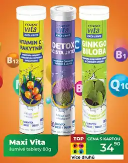 Tamda Foods Maxi Vita šumivé tablety nabídka