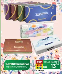 Tamda Foods Soft&Exclusive kapesníčky/ubrousky nabídka
