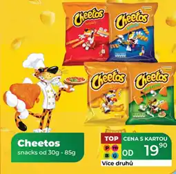 Tamda Foods Cheetos snacks nabídka