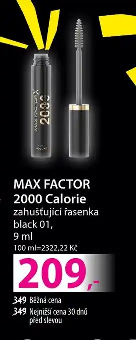 Hebe Max factor 2000 calorie nabídka
