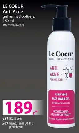 Hebe LE COEUR Anti acne nabídka