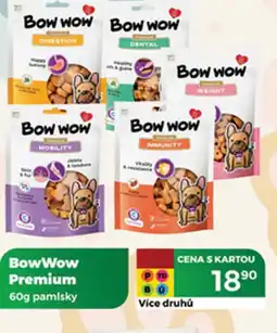Tamda Foods Bow Wow Premium pamlsky nabídka