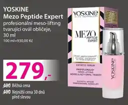 Hebe YOSKINE Mezo peptide expert nabídka