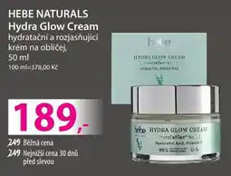 Hebe HEBE NATURALS Hydra glow cream nabídka