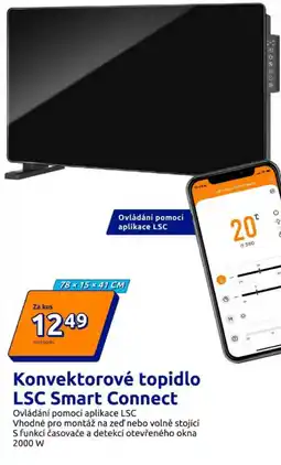 Action Konvektorové topidlo lsc smart connect nabídka