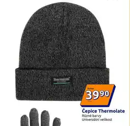Action Čepice thermolate nabídka