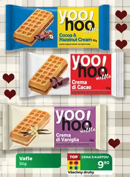 Tamda Foods Vafle nabídka