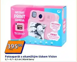 Action Fotoaparát s okamžitým tiskem vision nabídka