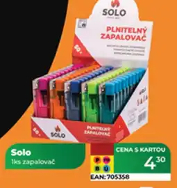 Tamda Foods Solo zapalovač nabídka