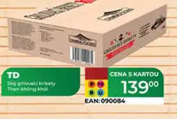 Tamda Foods TD grilovaci brikety Thần không khỏi nabídka
