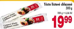 Qanto Těsto listové chlazené nabídka