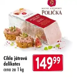 Qanto Cihla játrová delikates nabídka