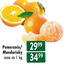 Qanto Pomeranče/ Mandarinky nabídka
