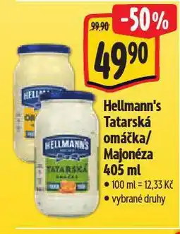 Albert Hellmann's tatarská omáčka nabídka
