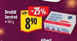 Albert Droždí čerstvé nabídka