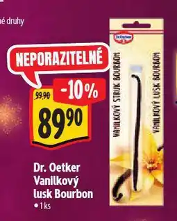 Albert Dr. oetker vanilkový lusk bourbon nabídka