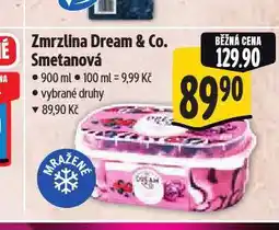 Albert Dream & co zmrzlina nabídka