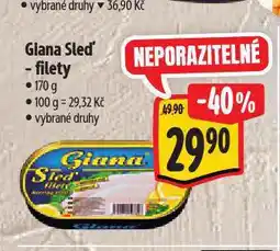 Albert Giana sleďové filety nabídka