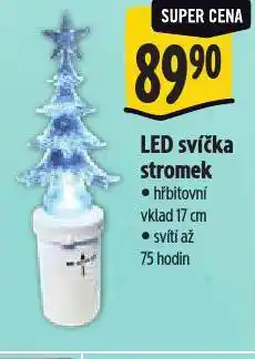 Albert Led svíčka stromeček nabídka