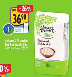 Albert Bio basmati rýže nabídka