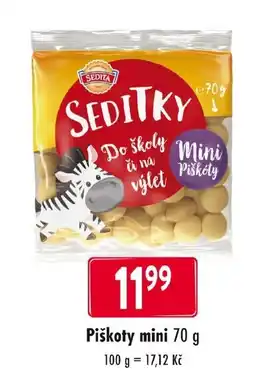 Qanto Piškoty mini nabídka