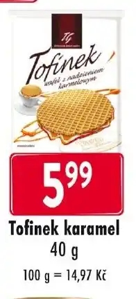 Qanto Tofinek karamel nabídka