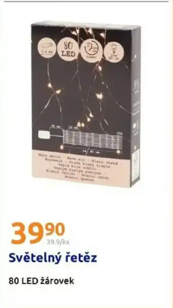 Action Světelný řetěz nabídka