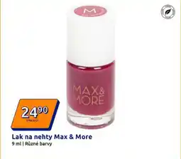 Action Lak na nehty Max & More nabídka