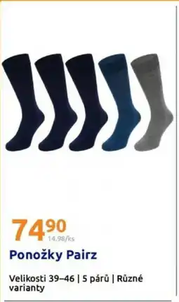Action Ponožky Pairz nabídka