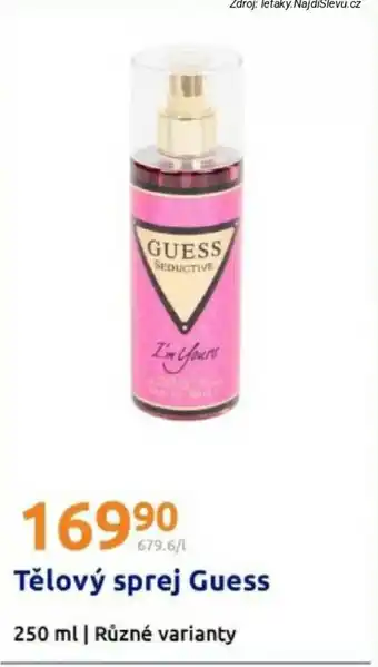 Action Tělový sprej Guess nabídka