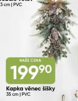 Hruška Kapka věnec šišky nabídka