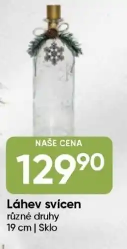 Hruška Láhev svícen nabídka