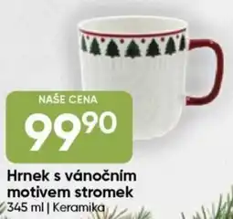 Hruška Hrnek s vánočním motivem stromek nabídka