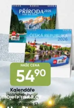 Hruška Kalendáře nabídka