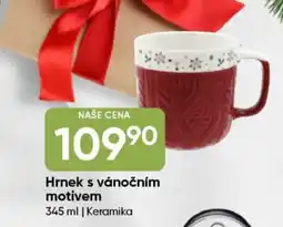 Hruška Hrnek s vánočním motivem nabídka