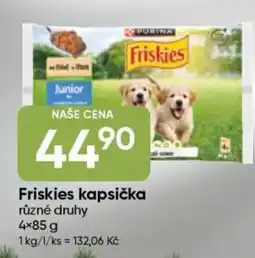 Hruška Friskies kapsička nabídka