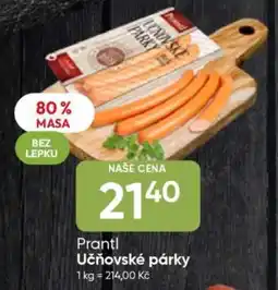 Hruška Prantl Učňovské párky nabídka