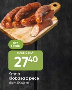 Hruška Kmotr Klobása z pece nabídka