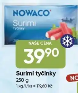 Hruška NOWACO Surimi tyčinky nabídka