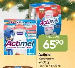 Hruška Actimel nabídka