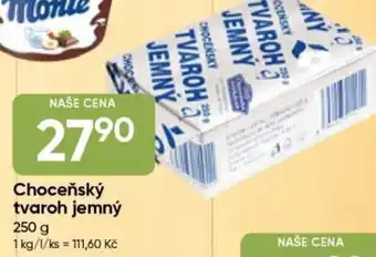 Hruška Choceňský tvaroh jemný nabídka