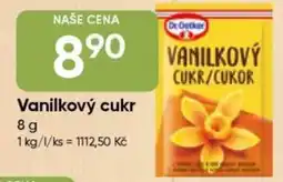 Hruška Dr. Oetker Vanilkový cukr nabídka