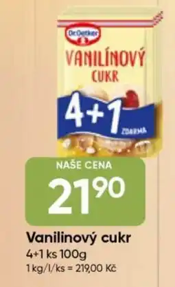 Hruška Dr. Oetker Vanilinový cukr nabídka