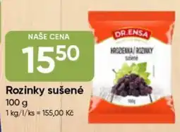 Hruška DR.ENSA Rozinky sušené nabídka